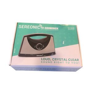 Serene Innovations Sereonic Portable Wireless Bluetooth TV Soundbox BT-200